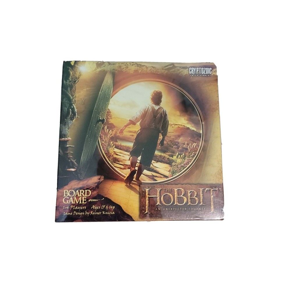 The Hobbit: An Unexpected Journey Board Game New Unopened CRYPTOZOIC 2013